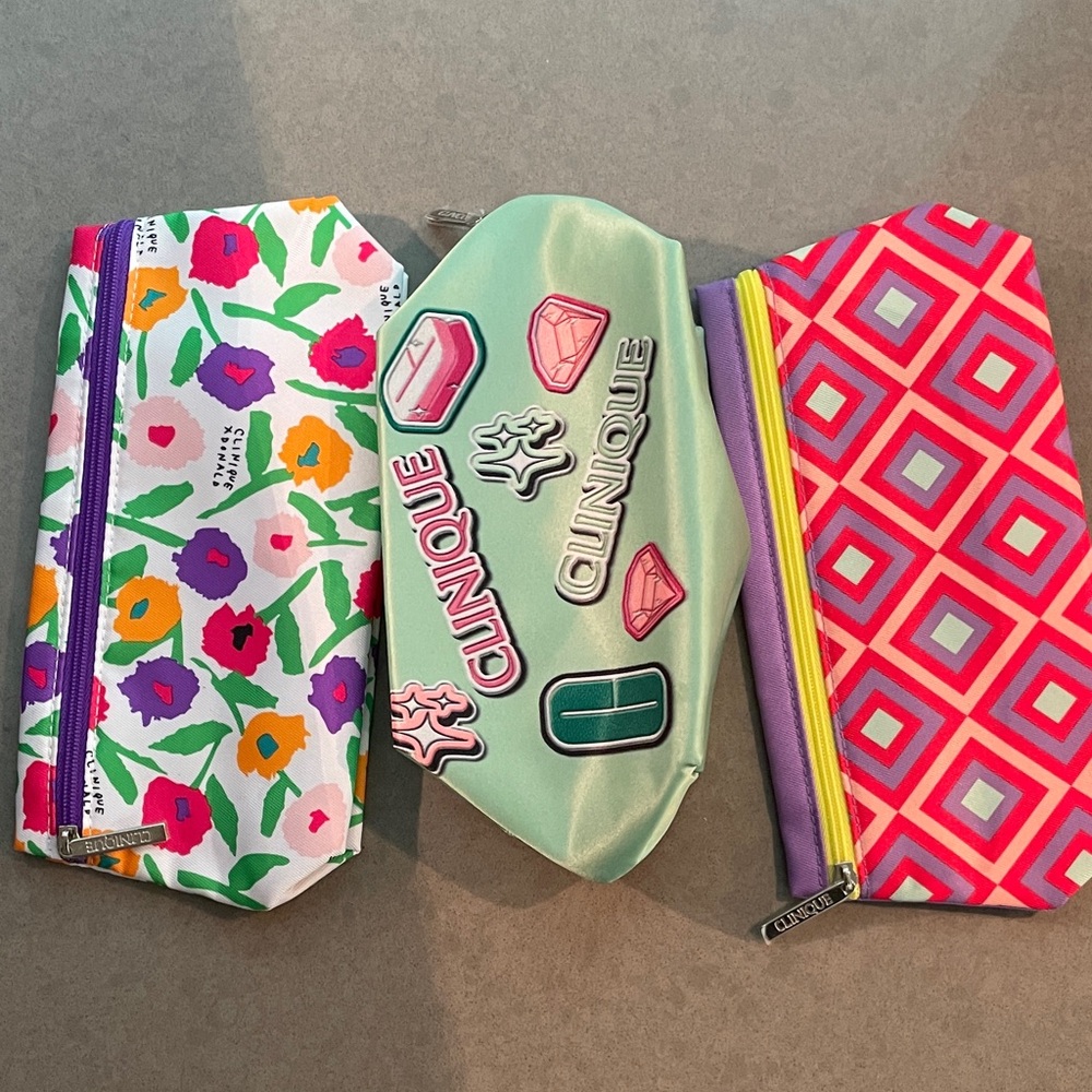 Clinique Kids' Vibrant Accessory Pouches
